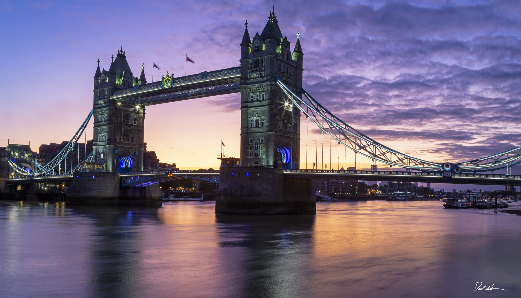 London Bridge at dawn