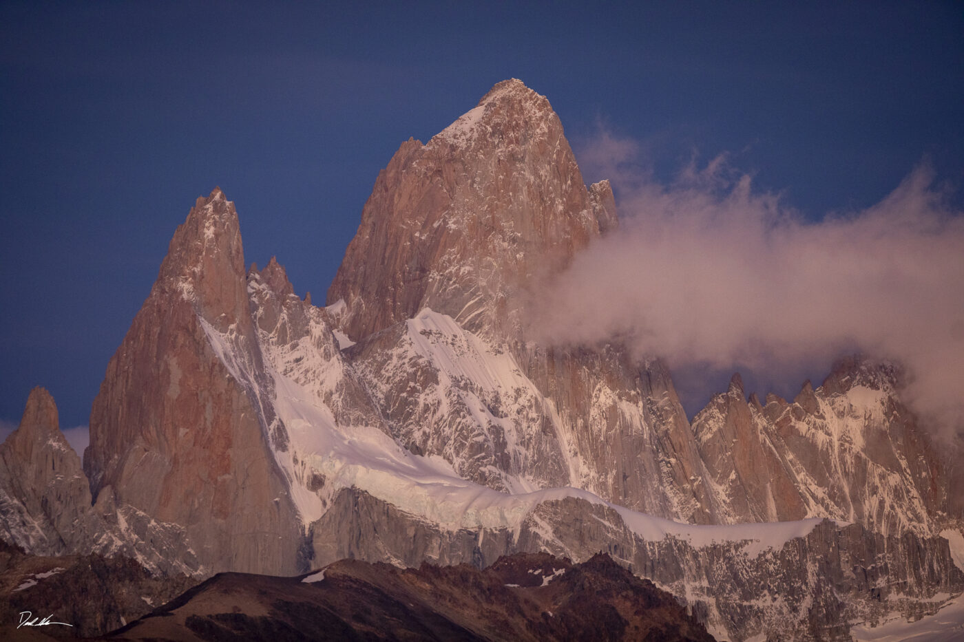 Fitz roy at dawn 48in