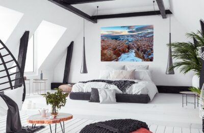 Winds creation in bedroom