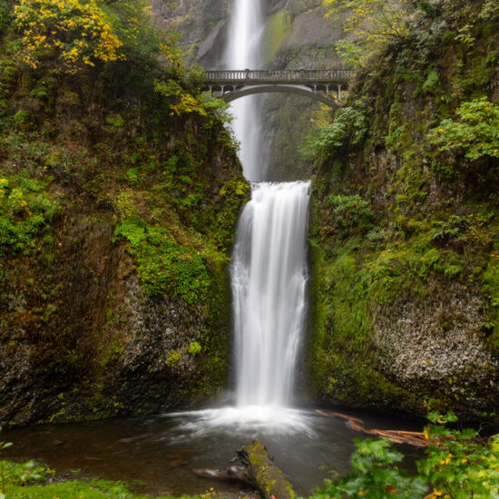 fine art image of Multnomah Falls in Oregon