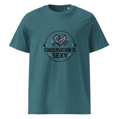Conservation Is Sexy ribbed neck t-shirt