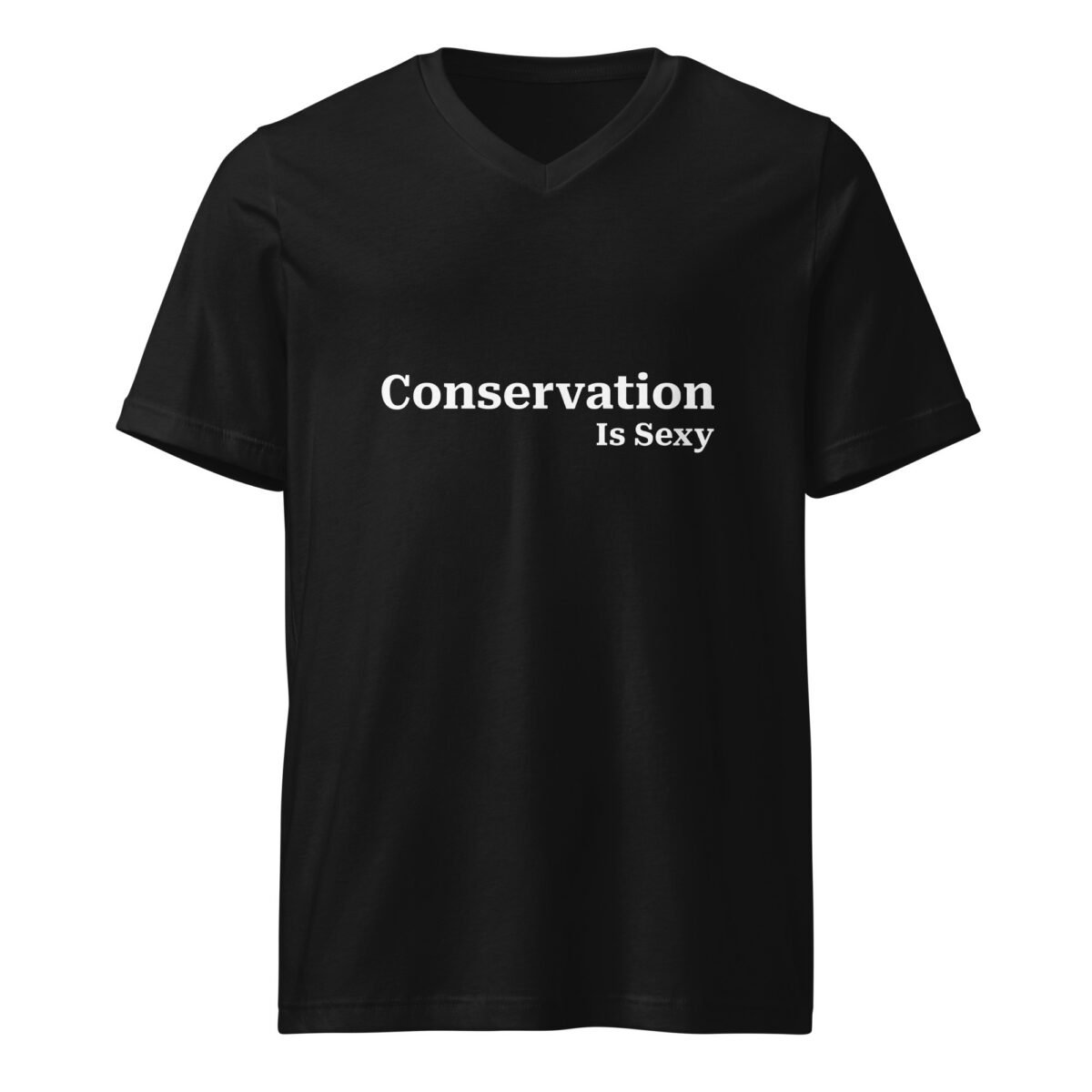 Conservation Is Sexy V-Neck T-Shirt